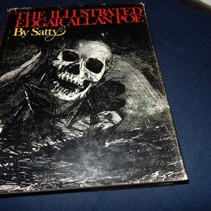 2 Edgar Allen Poe Large Size Books